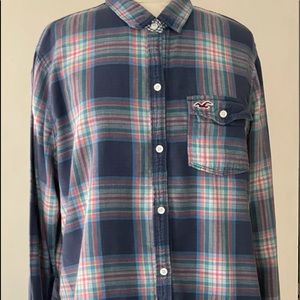 Women’s Hollister Flannel Shirt Large